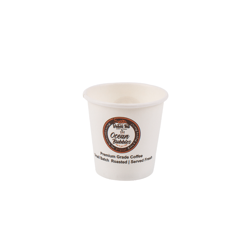 2.5oz Disposable Biodegradable Single-layer Paper Cup