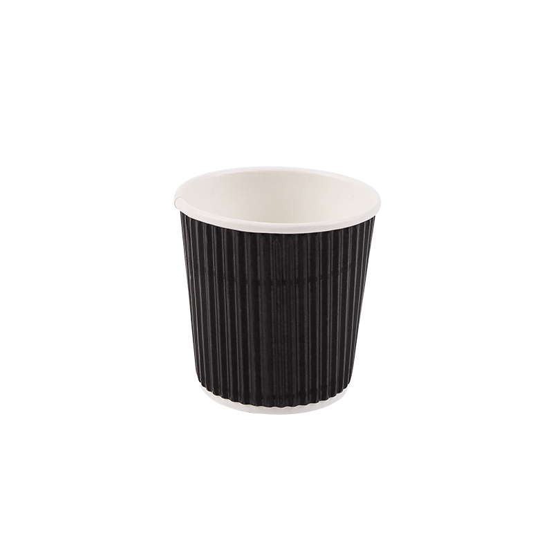 4oz Disposable Biodegradable Corrugated Paper Cups