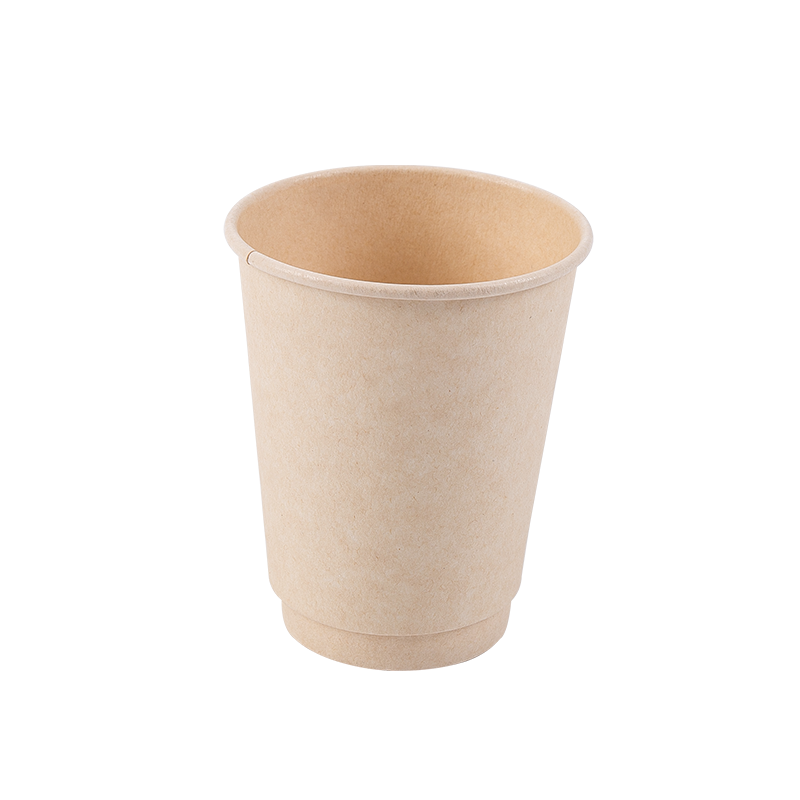 12oz Disposable Biodegradable Double-layer Paper Cup