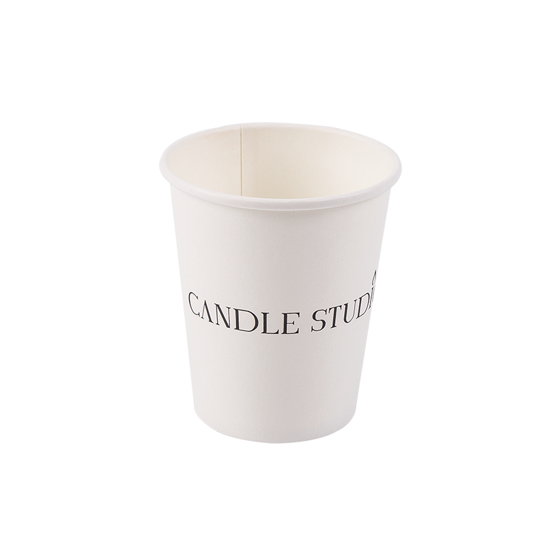 8oz Disposable Biodegradable Single-layer Paper Cup