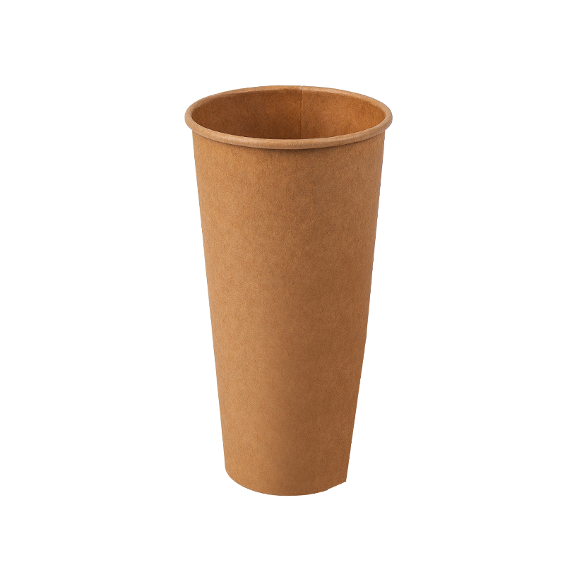 22oz Disposable Biodegradable Single-layer Paper Cup