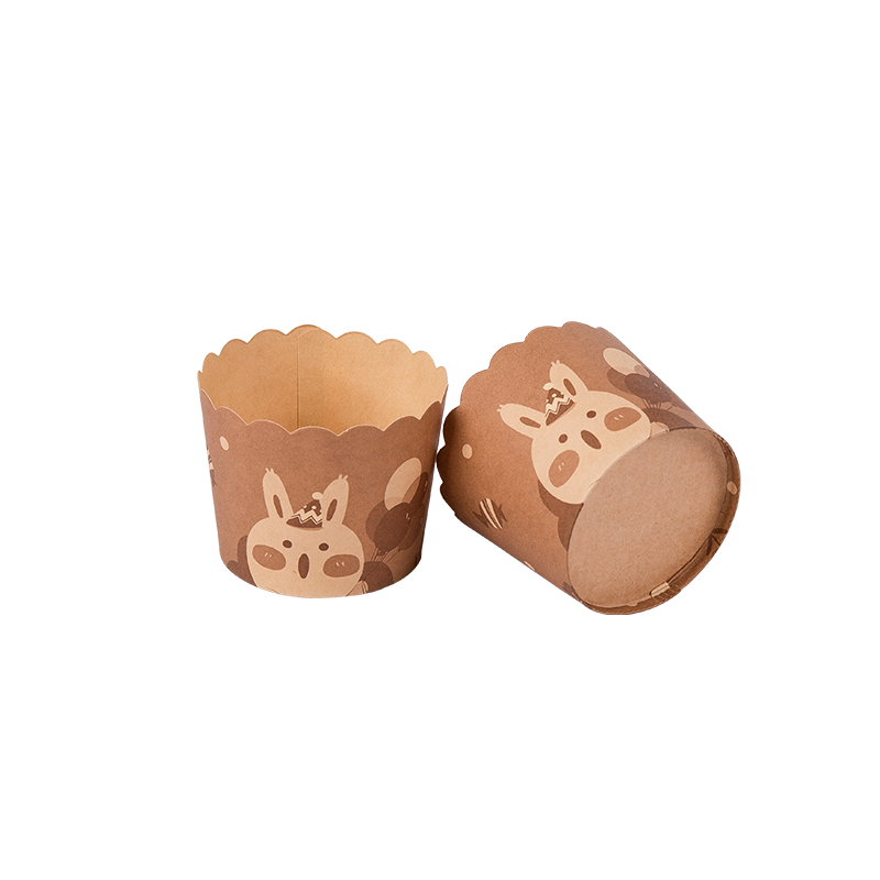 Mga Maliit na Disposable Biodegradable Cake Cup