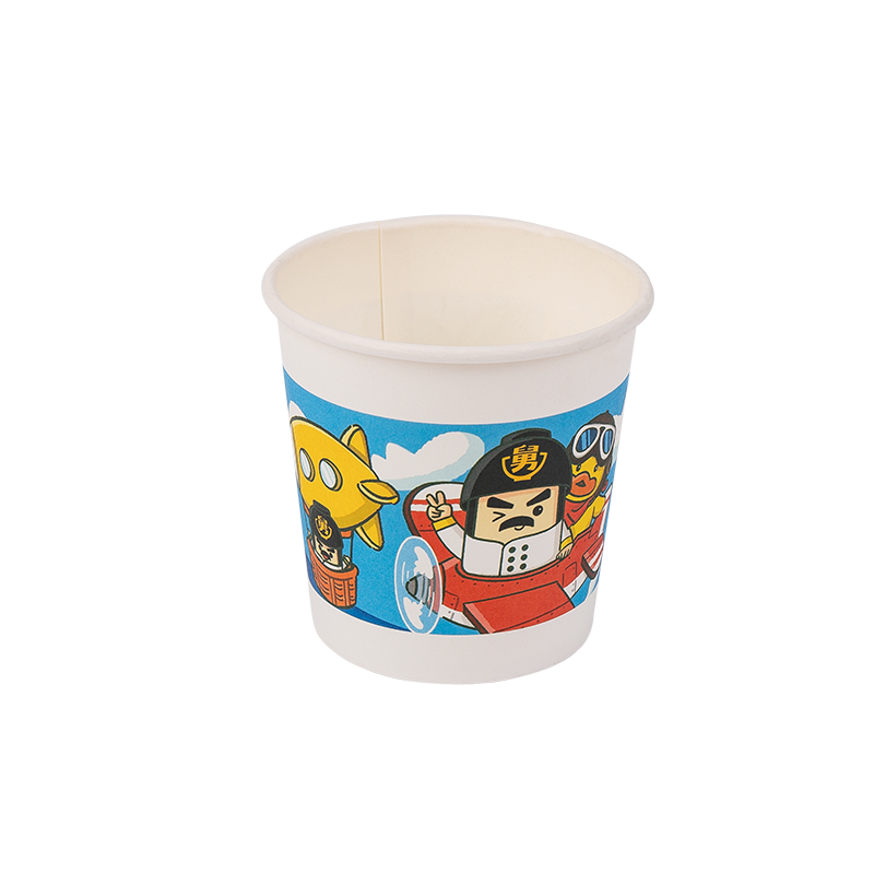 6oz Disposable Biodegradable Single-layer Paper Cup