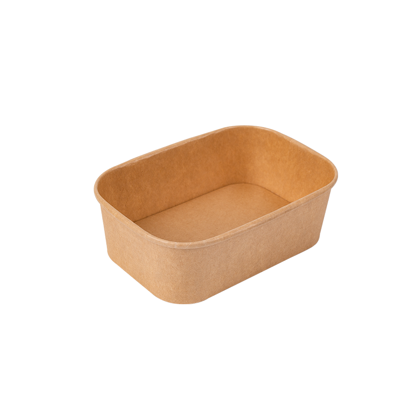 750ML Disposable Biodegradable Salad Paper Bowl