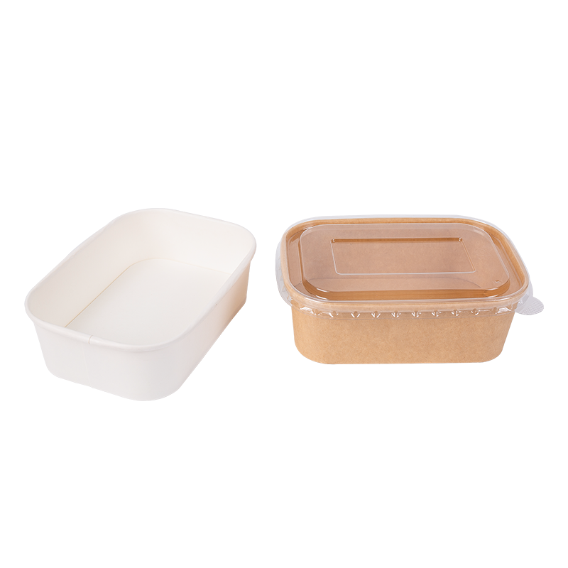 750ML Disposable Biodegradable Salad Paper Bowl