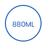 880ML Disposable Biodegradable Rectangular Paper Bowl icon